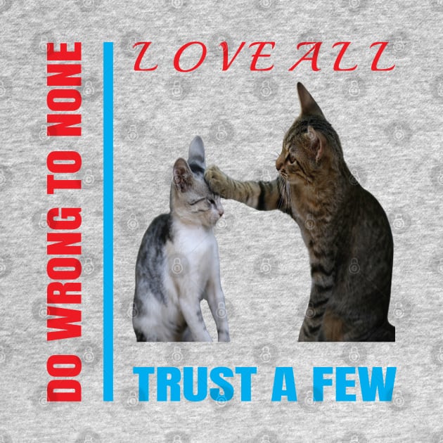 Love All Trust A Few Cute Design by Eagle Funny Cool Designs